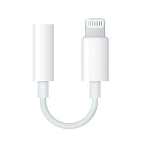 Originele Apple Lightning to 3.5mm Headphone Jack Adapter iPhone 8/8+ & 7/7+ Plus MMX62ZM/A