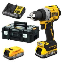 DeWalt DCD805E2T-QW - 18V XR G3 Compacte Schroef-/klopboormachine | 2x POWERSTACK in TSTAK