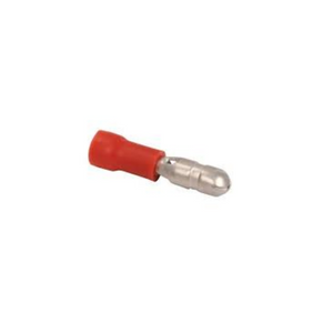 Bofix Kabelschoen, rond, mannetje, 4mm, per 25