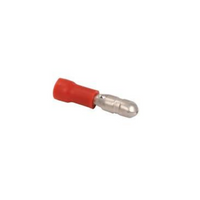 Bofix Kabelschoen, rond, mannetje, 4mm, per 25