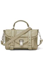 Proenza Schouler mini sac à bandoulière PS1 en daim - Gris