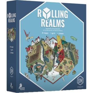 Asmodee Rolling Realms tabletop spel Engels, 1 - 6 spelers, 30 minuten, Vanaf 14 jaar