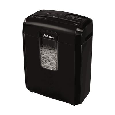 Fellowes 8Cd papiervernietiger Kruisversnippering 22 cm Zwart