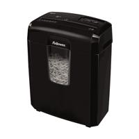 Fellowes 8Cd papiervernietiger Kruisversnippering 22 cm Zwart