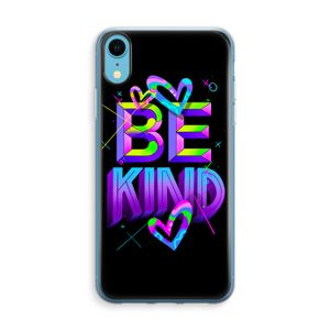 Be Kind: iPhone XR Transparant Hoesje