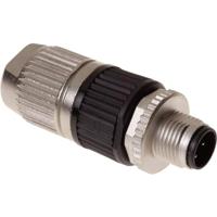 Harting 21 03 212 1305 Sensor-/Aktor-Steckverbinder, unkonfektioniert M12 Stecker, gerade Polzahl: 4