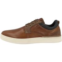 BULLBOXER Veterschoenen voor heren, moderne formele kostuumschoenen, formele klassieke Oxford-schoenen in leer, casual veterschoenen in maat, cognac 887p21995acona, 46 EU