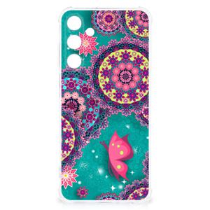 Samsung Galaxy A25 Back Cover Cirkels en Vlinders