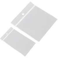 200x Plastic zakjes met gripsluiting 40 x 60 mm en 100 x 100 mm   -