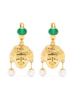 Gunia Project Atlas Head earrings - Or