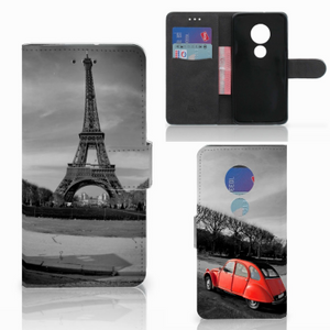 Motorola Moto G7 Play Flip Cover Eiffeltoren