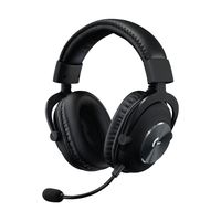 Logitech Gaming G Pro X Over Ear headset Gamen Kabel 7.1 Surround Zwart Ruisonderdrukking (microfoon), Noise Cancelling Volumeregeling, Microfoon - thumbnail