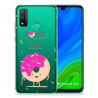 Huawei P Smart 2020 Siliconen Case Donut Roze