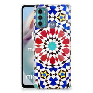 Motorola Moto G60 TPU Siliconen Hoesje Mozaïek