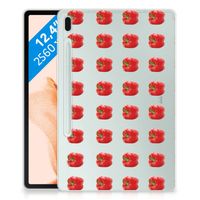 Samsung Galaxy Tab S7FE Tablet Cover Paprika Red - thumbnail