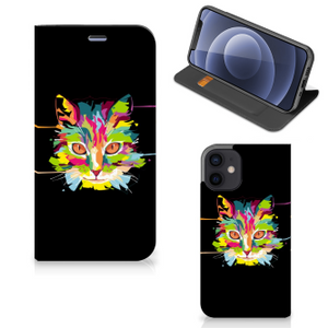 iPhone 12 Mini Magnet Case Cat Color