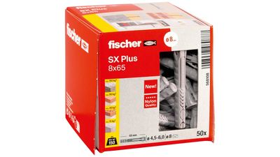 Fischer 568108 schroefanker & muurplug 50 stuk(s) Wiganker 65 mm