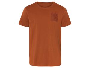 LIVERGY Heren T-shirt (S (44/46), Terracotta)