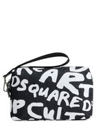 DSQUARED2 trousse de toilette à logo imprimé - Noir