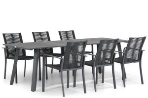 Santika Annisa/Villagio 230 cm dining tuinset 7-delig