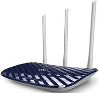 TP-Link AC750 dual-band draadloze router, 5 100 Mbps-poorten, 1 USB-poort, draadloos aan / uit, eenvoudige configuratie (Archer C20)