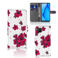 Huawei P40 Lite Hoesje Blossom Red - thumbnail