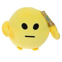 Kamparo knuffel Imoji Ball droevig 18 cm pluche geel