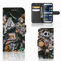 Samsung Galaxy S7 Telefoonhoesje met foto Badges