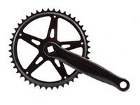 Crankset / kettingwiel staal 44t 1/8 + 3/32 170 mm -1 mm zwart