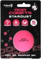 Dog Comets Ball Stardust Ø6 cm - Hondenspeelgoed - Hondenbal - Natuurlijk rubber - 1 stuk - Roze