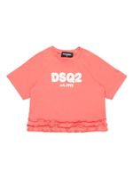 DSQUARED2 KIDS t-shirt à logo imprimé - Rose