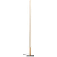 Brilliant Houten vloerlamp Arion 120cm G99069/76