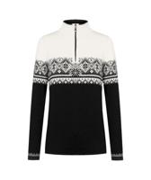 Dale of norway Moritz Trui Dames Black White Darkcharcoal XL
