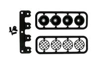 RPM Light Canister Set for RPM Slash Front Bumpers - Black