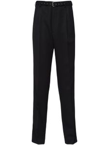 Prada pantalon de costume en laine - Noir