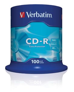 Verbatim CD-R Extra Protection 700 MB 100 stuk(s)