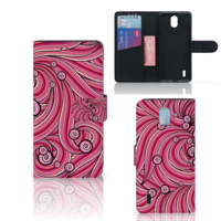 Nokia 1.3 Hoesje Swirl Pink