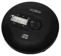 Reflexion CD/MP3-speler, perfect voor op reis, met duurzame accu en hoofdtelefoon, in aantrekkelijk zwart