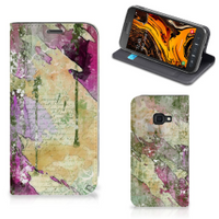 Bookcase Samsung Galaxy Xcover 4s Letter Painting - thumbnail