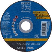 PFERD PSF STEELOX 61721122 Doorslijpschijf recht 125 mm 25 stuk(s) RVS, Staal - thumbnail