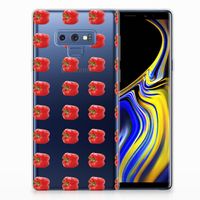 Samsung Galaxy Note 9 Siliconen Case Paprika Red