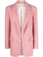 Blanca Vita blazer à fini texturé - Rose