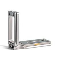 NiSi Pro Verstelbare L Beugel Camera Mount NLP-C voor Canon/Nikon/Sony/Fujifilm Camera - Zwart Aluminium - Minimalistische Stijl