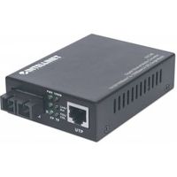 Intellinet 507349 1000Mbit/s 1310nm Single-mode Zwart netwerk media converter - thumbnail