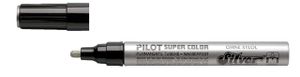 Viltstift PILOT Super SC-S-M lakmarker rond zilver 2mm