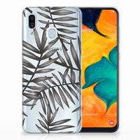 Samsung Galaxy A30 TPU Case Leaves Grey