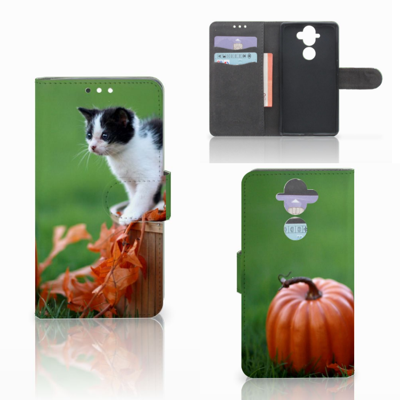 Nokia 8 Sirocco | Nokia 9 Telefoonhoesje met Pasjes Kitten Nokia 8 Sirocco | Nokia 9 Telefoonhoesje met Pasjes Kitten
