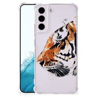 Back Cover Samsung Galaxy S22 Watercolor Tiger