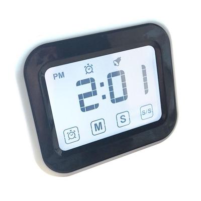 Keuken timer digitale wekker groot LCD-aanraakscherm worden geleverd met nachtlampje voor het bakken van koken (wit) Keuken timer digitale wekker groot LCD-aanraakscherm worden geleverd met nachtlampje voor het bakken van koken (wit)