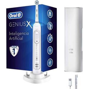 Oral-B Genius X 20100S Elektrische Tandenborstel Wit Powered By Braun